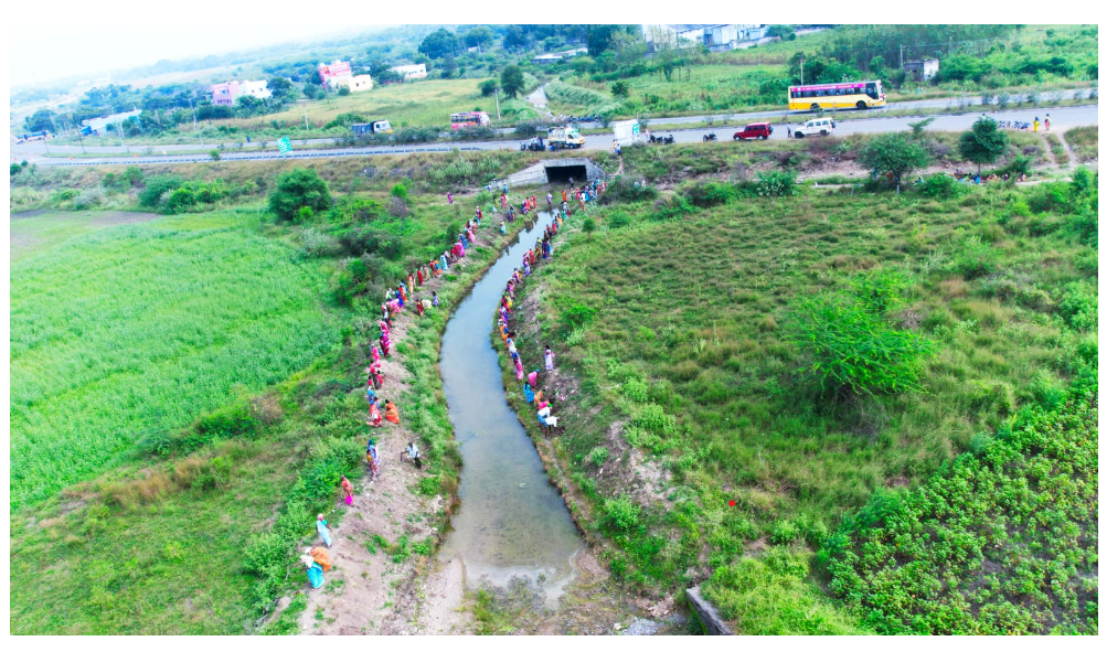 Rejuvenation of Canal in Kalkurichi Panchayat